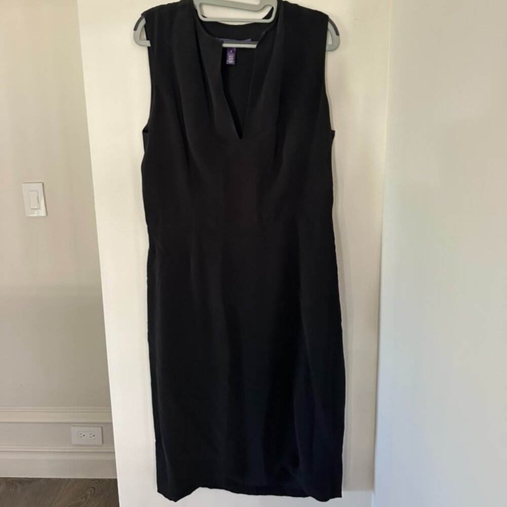 Ralph Lauren Collection Classic Black Cocktail Dress